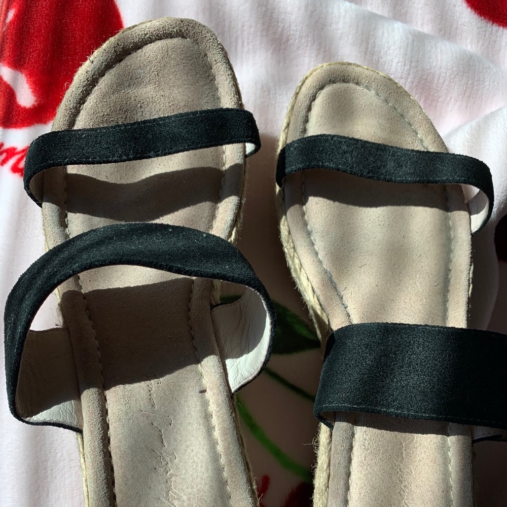 Platform wedge sandals - Picture 2 of 5